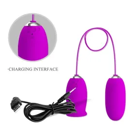PRETTY LOVE - DAISY DUAL EGG WIEDERAUFLADBARER VIBRATOR LILA