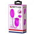 PRETTY LOVE - VIBRATEUR RECHARGEABLE DAISY DUAL EGG VIOLET PRETTY LOVE - VIBRATEUR RECHARGEABLE DAISY DUAL EGG VIOLET