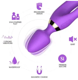 ARMONY - MASSAGGIATORE E VIBRATORE RABBIT VIOLA