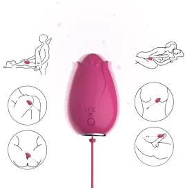 ARMONY - MANDALA EGG VIBRATOR G-SPOT REMOTE CONTROL FUCHSIA