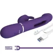 PRETTY LOVE - KAMPAS RABBIT 3 IN 1 MULTIFUNCTION VIBRATOR WITH TONGUE VIOLET PRETTY LOVE - KAMPAS RABBIT 3 IN 1 MULTIFUNCTION VIBRATOR WITH TONGUE VIOLET
