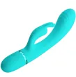 PRETTY LOVE - SCOCCO VIBRADOR RABBIT TURQUESA PRETTY LOVE - SCOCCO VIBRADOR RABBIT TURQUESA
