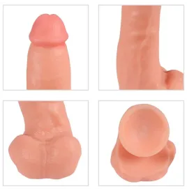SHEQU - LUNGTON VIBRATOR DILDO WITH REMOTE CONTROL 22.5 CM