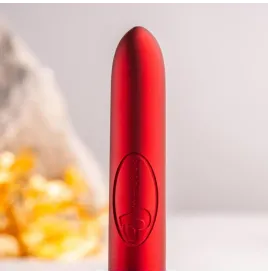ROCKS-OFF - RO-90 SCARLET VELVET VIBRANTE BULLET ROSSO