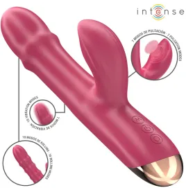 INTENSE - CHLOE VIBRATORE MULTIFUNZIONE 3 IN 1 ROSSO