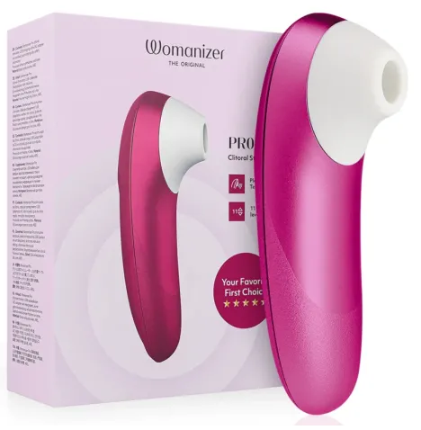 WOMANIZER - STIMULATEUR CLITORIAL VIBRANT PRO ROSE