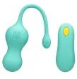 ROMP - CELLO MULTIFUNCTION VIBRATING EGG TURQUOISE REMOTE CONTROL ROMP - CELLO MULTIFUNCTION VIBRATING EGG TURQUOISE REMOTE CONTROL