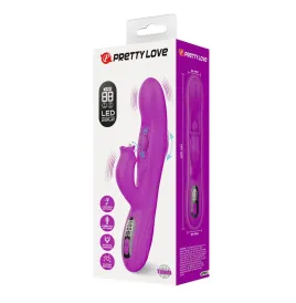 PRETTY LOVE - YALANDA HASE OSZILLIERENDER VIBRATOR MIT LED-ANZEIGE, LILA