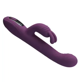 PRETTY LOVE - DEE VIBRADOR RABBIT MULTIFUNCIÓN OSCILANTE Y PERCUTOR MORADO