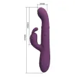 PRETTY LOVE - DEE VIBRADOR RABBIT MULTIFUNCIÓN OSCILANTE Y PERCUTOR MORADO PRETTY LOVE - DEE VIBRADOR RABBIT MULTIFUNCIÓN OSCILANTE Y PERCUTOR MORADO