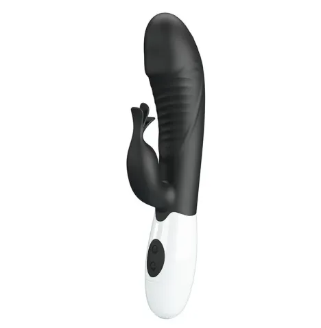 PRETTY LOVE - RASMUSSEN 30-FUNKTIONEN-HASE-VIBRATOR SCHWARZ