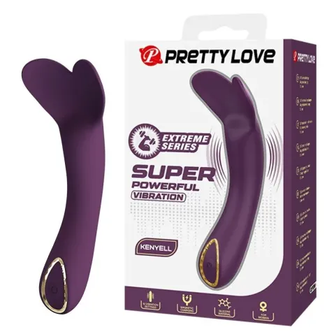 PRETTY LOVE - VIBRATEUR RECHARGEABLE KENYELL 10 FONCTIONS VIOLET