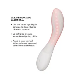 LELO - MONA SPECTRA MASSAGGIATORE INTIMO A LUCE ROSSA RICARICABILE E CONTROLLABILE TRAMITE APP