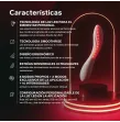 LELO - MONA SPECTRA MASSEUR INTIME À LUMIÈRE ROUGE RECHARGEABLE CONTRÔLÉ PAR APPLICATION