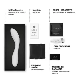 LELO - MONA SPECTRA MASSAGGIATORE INTIMO A LUCE ROSSA RICARICABILE E CONTROLLABILE TRAMITE APP