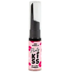 SECRETPLAY - GEL PER BACI CIVATRICI CON EFFETTI SESSUALI ORALI FRAGOLA E MENTA 2 x 8 GR
