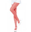 LEG AVENUE - COLLANT A RIGHE BIANCO-ROSSO LEG AVENUE - COLLANT A RIGHE BIANCO-ROSSO