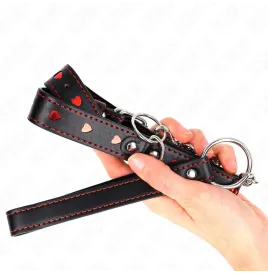 KINK - COLLIER AVEC BRACELET 65 CM DÉTAILS COEUR 52,5 X 2,5 CM