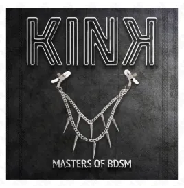 KINK - NIPPLE CLAMPS WITH SPIKES CHAINS 30 CM