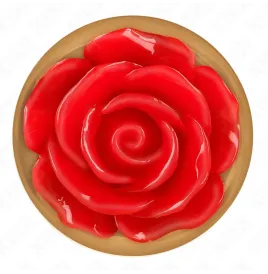 KINK - PLUG ANAL ORO ROSADO ROSA ROJA L