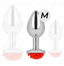KINK - PLUG ANAL ROSA ROJA TALLA M