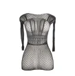 SUBBLIME - 951931 ROBE COURTE EN RÉSILLE AVEC DOS NU TAILLE UNIQUE SUBBLIME - 951931 ROBE COURTE EN RÉSILLE AVEC DOS NU TAILLE UNIQUE