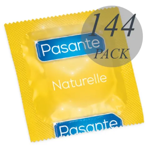PASANTE - GAMME PRÉSERVATIFS NATURELLE 144 UNITÉS