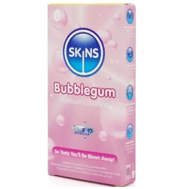 SKINS - BUBBLEGUM PREMIUM CONDOM CONFEZIONE DA 8