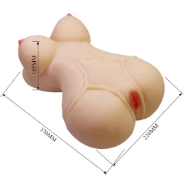 CRAZY BULL - DIANA REALISTISCHER WEIBLICHER TORSO VAGINA UND ANAL 5 KG
