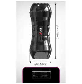 PDX EXTREME - WET PUSSIES SUPER FLIP-A-PUSSY OVER REVERSIBLE STROKER 21.6 CM