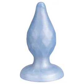 SILEXD - DIAMOND PLUG ANAL FANTASY SILICONA LIQUIDA TERMOREACTIVO AZUL PERLA 9.2 CM