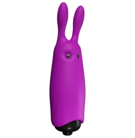 ADRIEN LASTIC - VIBRATORE CONIGLIO VIOLA TASCABILE LASTIC