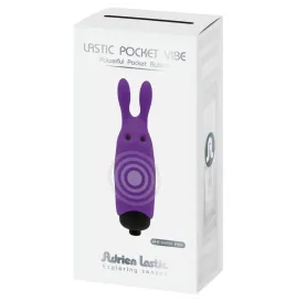 ADRIEN LASTIC - LASTIC POCKET VIBRADOR DE BOLSILLO CONEJO VIOLETA