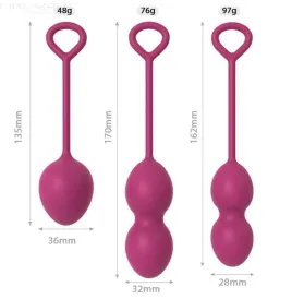 ARMONY - ANABIOSIS HALTÈRE VAGINALE 3 NIVEAUX BOURGOGNE