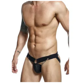 MOB - JOCKSTRAP DNGEON NOIR À CHAÎNE TAILLE UNIQUE