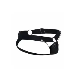 MOB - JOCKSTRAP DNGEON NOIR À CHAÎNE TAILLE UNIQUE