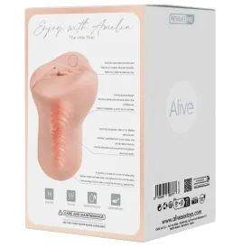ALIVE - AMELIA MASTURBADOR MASCULINO VAGINA SUPER REALÍSTICO NATURAL