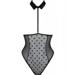 PASSION - TRISHA OPEN BODY BLACK S-M