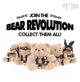 FETISH SUBMISSIVE - BONGO TEDDY BEAR MODELLO BDSM 4