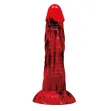 POWER MONSTERS - MINOTAUR FANTASY DILDO MIT SAUGAUFGANG 21 CM Ø 5 CM ROT and SCHWARZ POWER MONSTERS - MINOTAUR FANTASY DILDO MIT SAUGAUFGANG 21 CM Ø 5 CM ROT and SCHWARZ