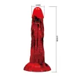 POWER MONSTERS - GODEMICHÉ MINOTAURE FANTASY AVEC VENTOUSE 21 CM Ø 5 CM ROUGE ET NOIR POWER MONSTERS - GODEMICHÉ MINOTAURE FANTASY AVEC VENTOUSE 21 CM Ø 5 CM ROUGE ET NOIR