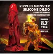 POWER MONSTERS - MINOTAUR DILDO FANTASÍA CON VENTOSA 21 CM Ø 5 CM ROJO Y NEGRO POWER MONSTERS - MINOTAUR DILDO FANTASÍA CON VENTOSA 21 CM Ø 5 CM ROJO Y NEGRO