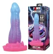 POWER MONSTERS - DILDO VOID PYTHON FANTASY CON VENTOSA 20,5 CM Ø 5,2 CM BLU, VIOLA E ROSA