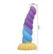 POWER MONSTERS - UNICORN DILDO TRICOLOR 22 CM Ø 5 CM POWER MONSTERS - UNICORN DILDO TRICOLOR 22 CM Ø 5 CM