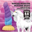 POWER MONSTERS - UNICORN DILDO TRICOLOR 22 CM Ø 5 CM POWER MONSTERS - UNICORN DILDO TRICOLOR 22 CM Ø 5 CM