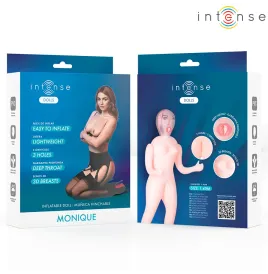 INTENSE DOLLS - MONIQUE BAMBOLA GONFIABILE CON TRE ORIFIZI
