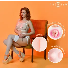 INTENSE DOLLS - SCARLETT INFLATABLE DOLL WITH THREE ORIFICES