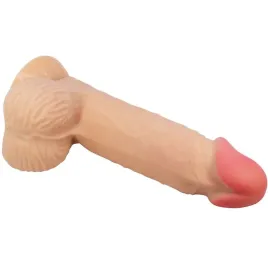 PRETTY LOVE - SLIDING SKIN SERIES REALISTISCHER DILDO MIT GLEITENDEM HAUT-SAUGNAP 20,6 CM