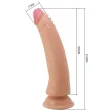 PRETTY LOVE - KABLE SUPER REALISTIC PENIS 21 CM FLESH MODEL 2 PRETTY LOVE - KABLE SUPER REALISTIC PENIS 21 CM FLESH MODEL 2