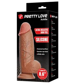 PRETTY LOVE - ACHILLE DILDO ULTRA REALISTICO 22 CM